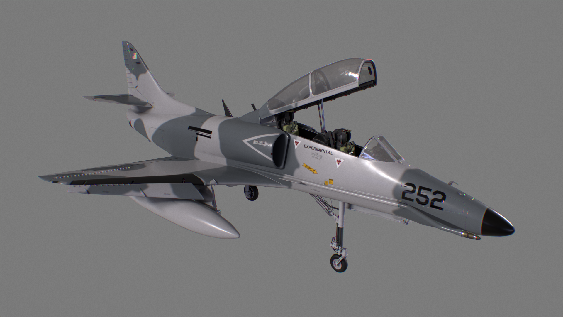 Military asset digitized under a documented government program
